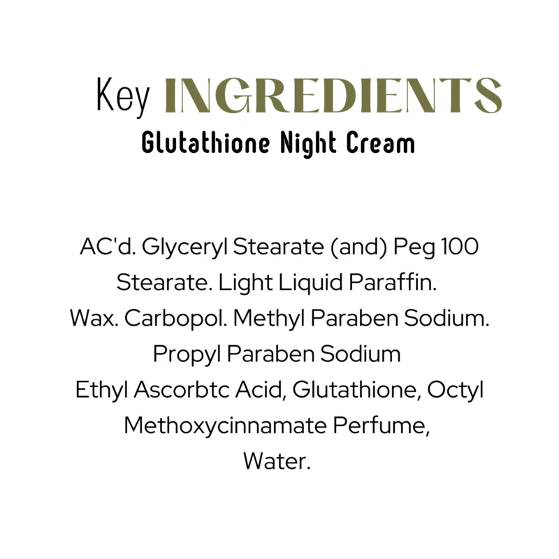 Glutathione Night Cream - Image 5